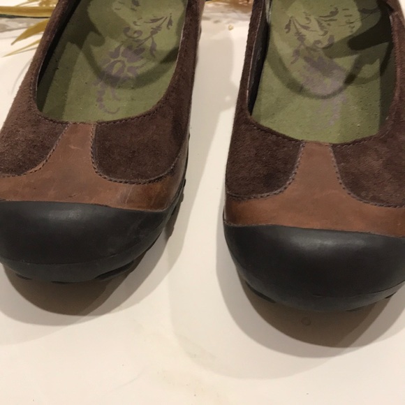 MERRELL suede leather Mary Jane ankle strap 10 - Picture 3 of 8